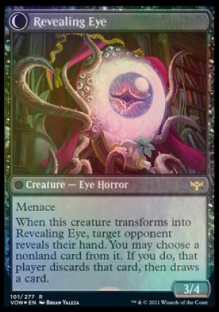 Concealing Curtains // Revealing Eye [Innistrad: Crimson Vow Prerelease Promos] | Boutique FDB TCG