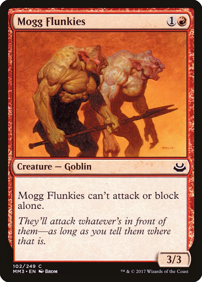 Mogg Flunkies [Modern Masters 2017] | Boutique FDB TCG