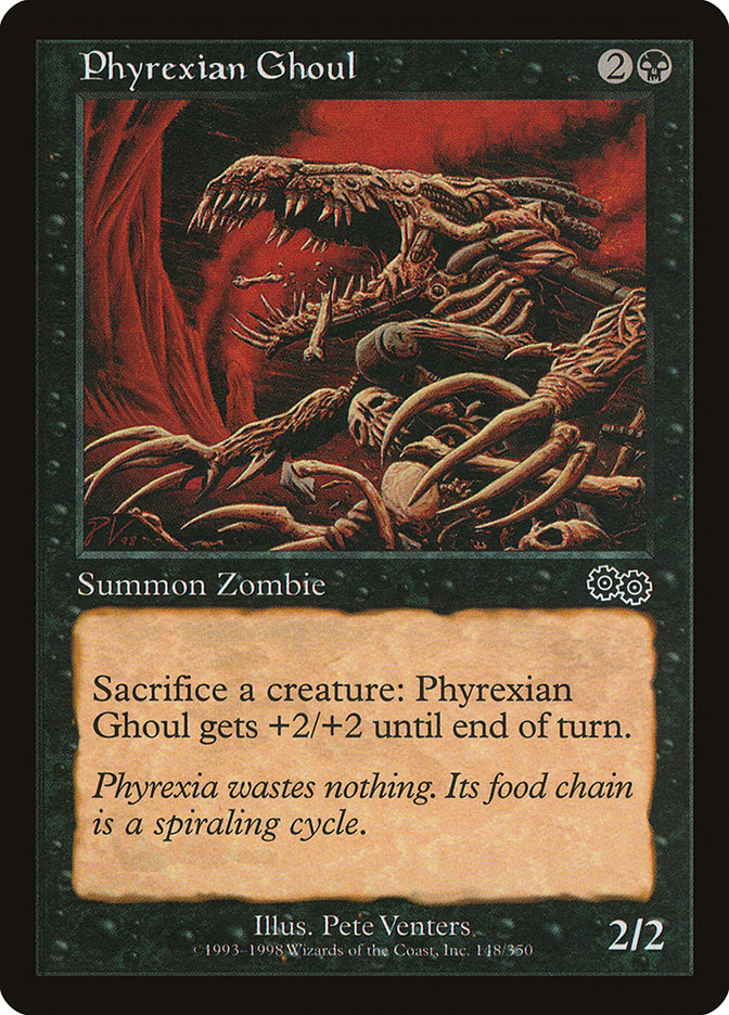 Phyrexian Ghoul [Urza's Saga] | Boutique FDB TCG