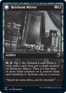 Heirloom Mirror // Inherited Fiend [Innistrad: Double Feature] | Boutique FDB TCG