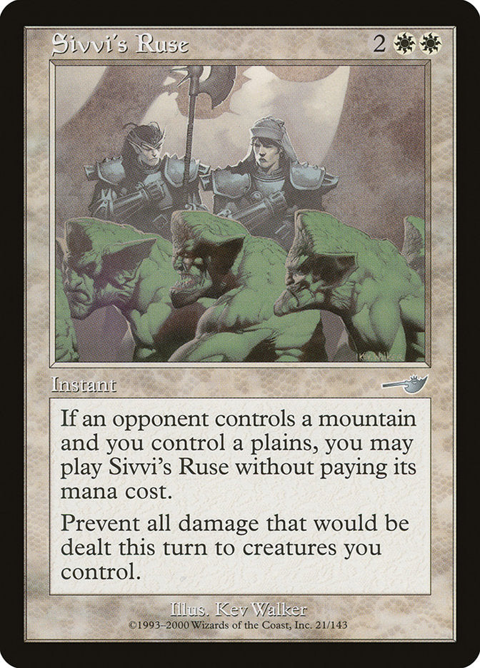 Sivvi's Ruse [Nemesis] | Boutique FDB TCG