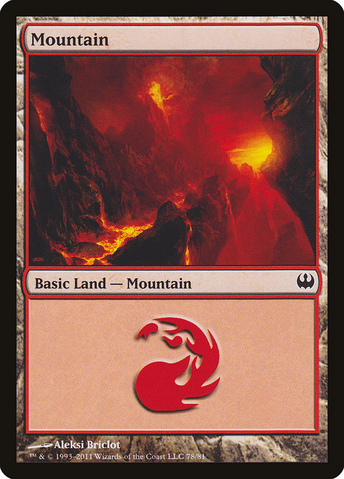 Mountain (78) [Duel Decks: Knights vs. Dragons] | Boutique FDB TCG