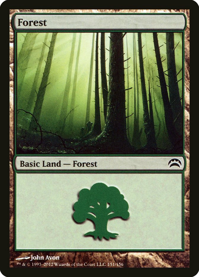 Forest (151) [Planechase 2012] | Boutique FDB TCG