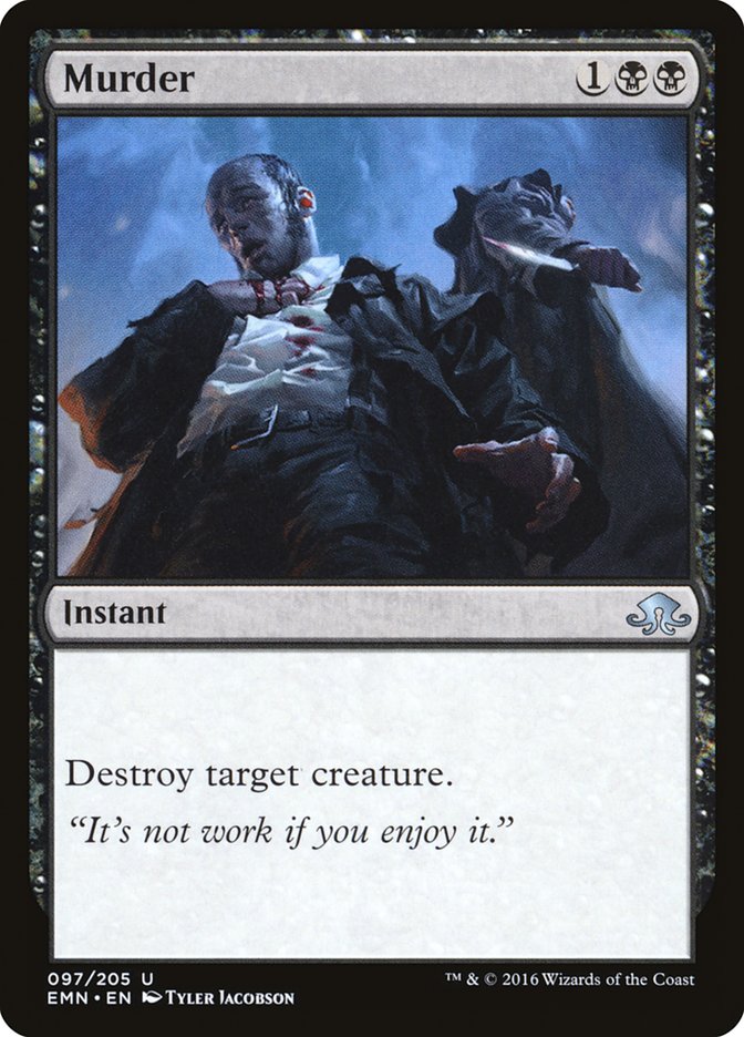 Murder [Eldritch Moon] | Boutique FDB TCG