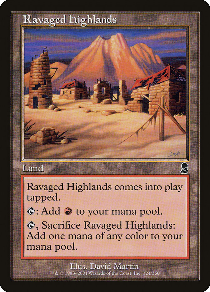 Ravaged Highlands [Odyssey] | Boutique FDB TCG