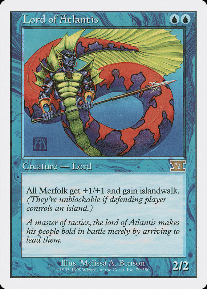 Lord of Atlantis [Classic Sixth Edition] | Boutique FDB TCG