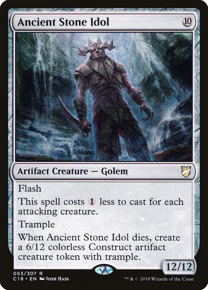 Ancient Stone Idol [Commander 2018] | Boutique FDB TCG