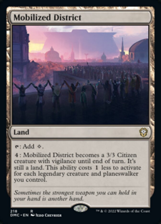 Mobilized District [Dominaria United Commander] | Boutique FDB TCG