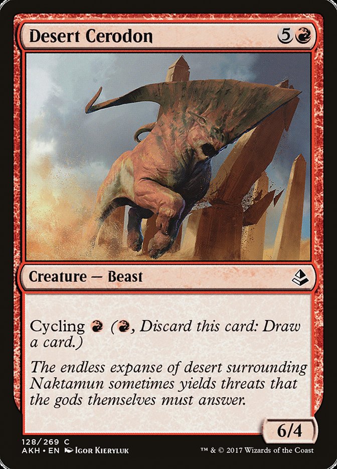 Desert Cerodon [Amonkhet] | Boutique FDB TCG