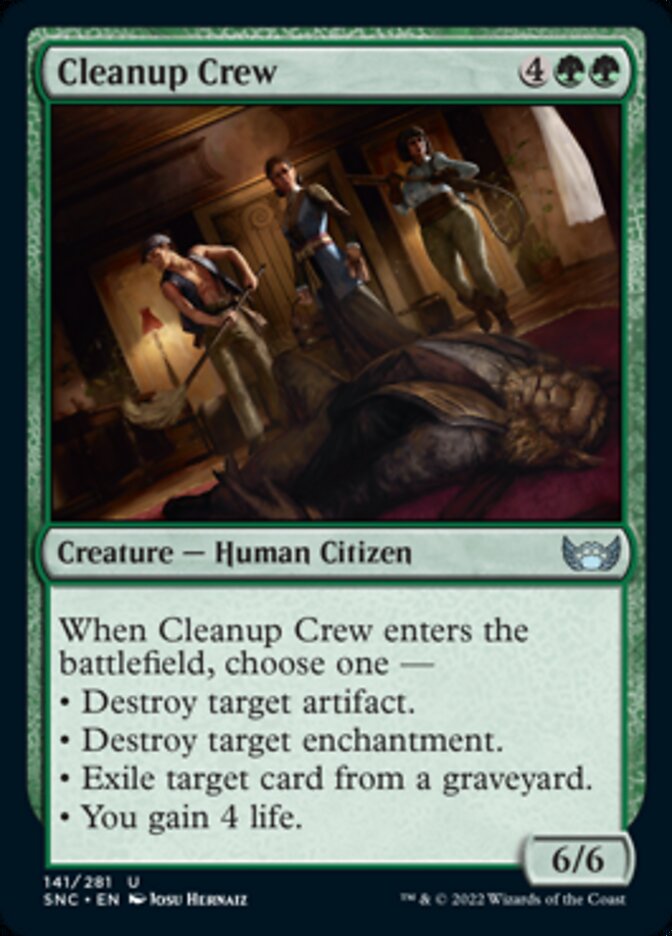 Cleanup Crew [Streets of New Capenna] | Boutique FDB TCG