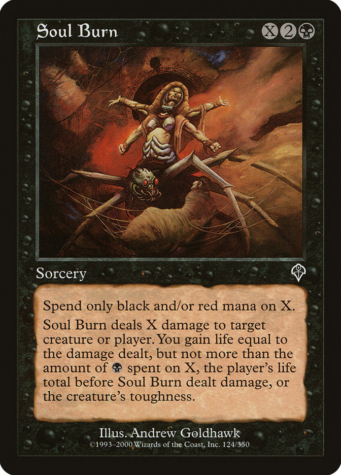 Soul Burn [Invasion] | Boutique FDB TCG