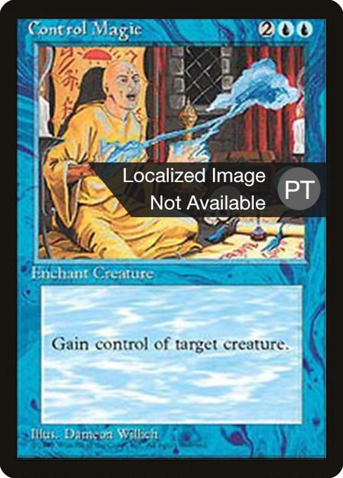 Control Magic [Fourth Edition (Foreign Black Border)] | Boutique FDB TCG