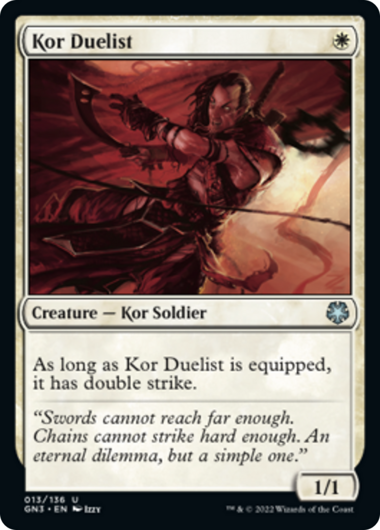 Kor Duelist [Game Night: Free-for-All] | Boutique FDB TCG