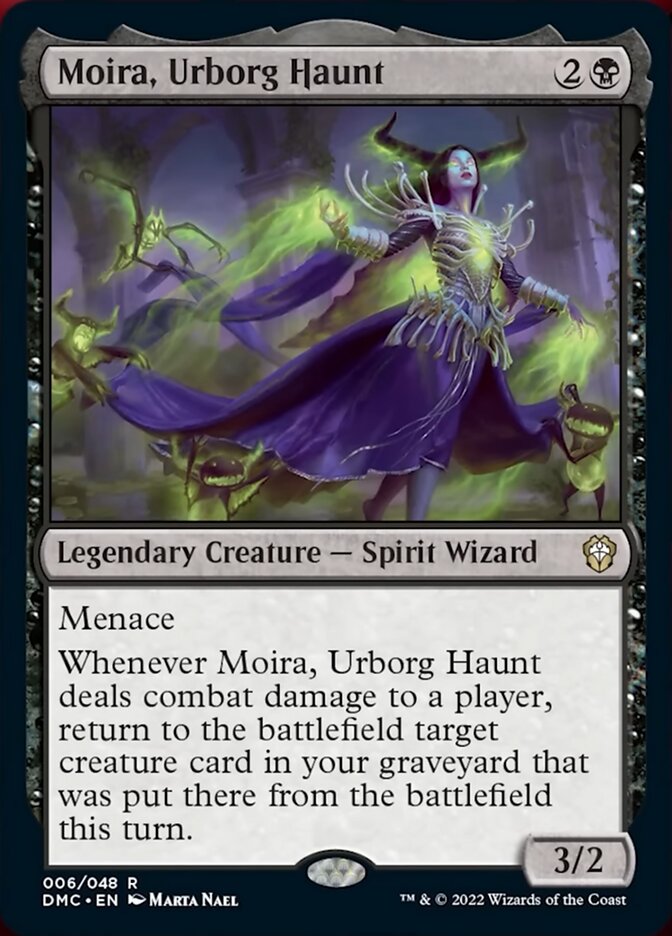 Moira, Urborg Haunt [Dominaria United Commander] | Boutique FDB TCG