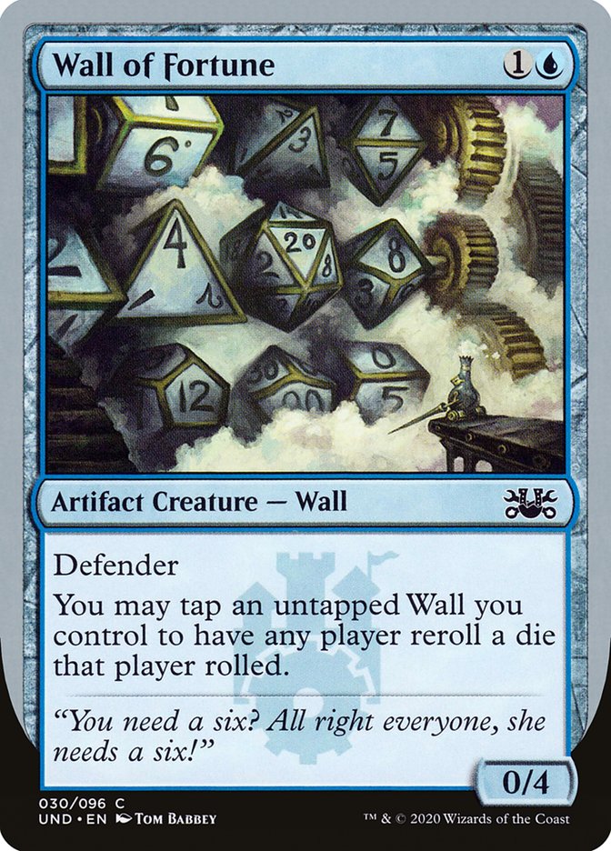 Wall of Fortune [Unsanctioned] | Boutique FDB TCG