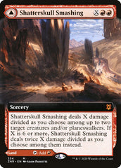 Shatterskull Smashing // Shatterskull, the Hammer Pass (Extended Art) [Zendikar Rising] | Boutique FDB TCG