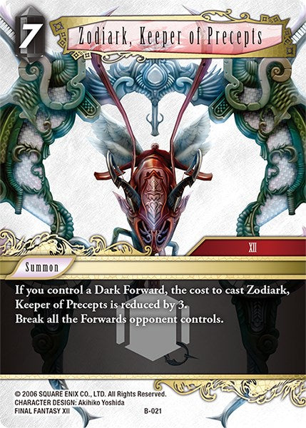 Zodiark, Keeper of Precepts [Boss Deck: Chaos] | Boutique FDB TCG