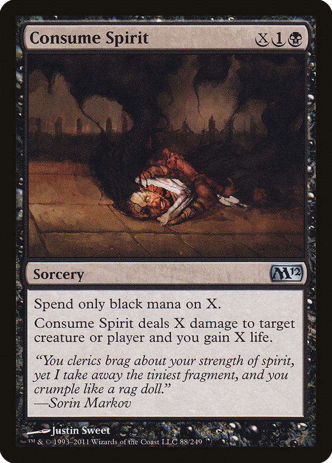 Consume Spirit [Magic 2012] | Boutique FDB TCG