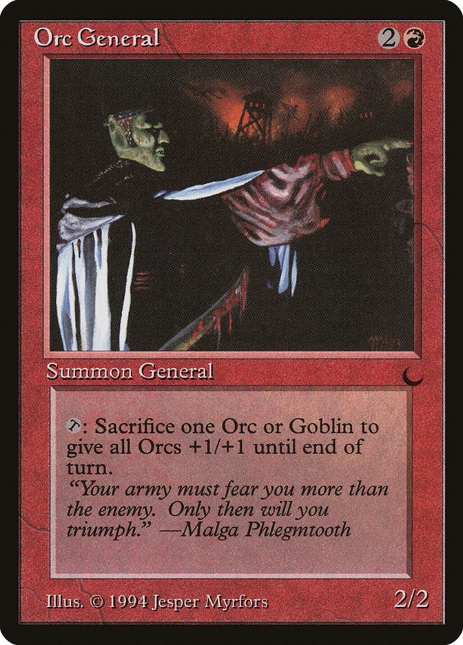 Orc General [The Dark] | Boutique FDB TCG