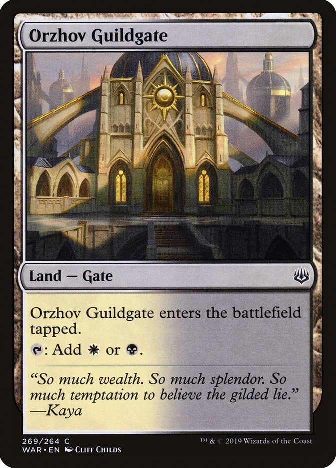 Orzhov Guildgate [War of the Spark] | Boutique FDB TCG