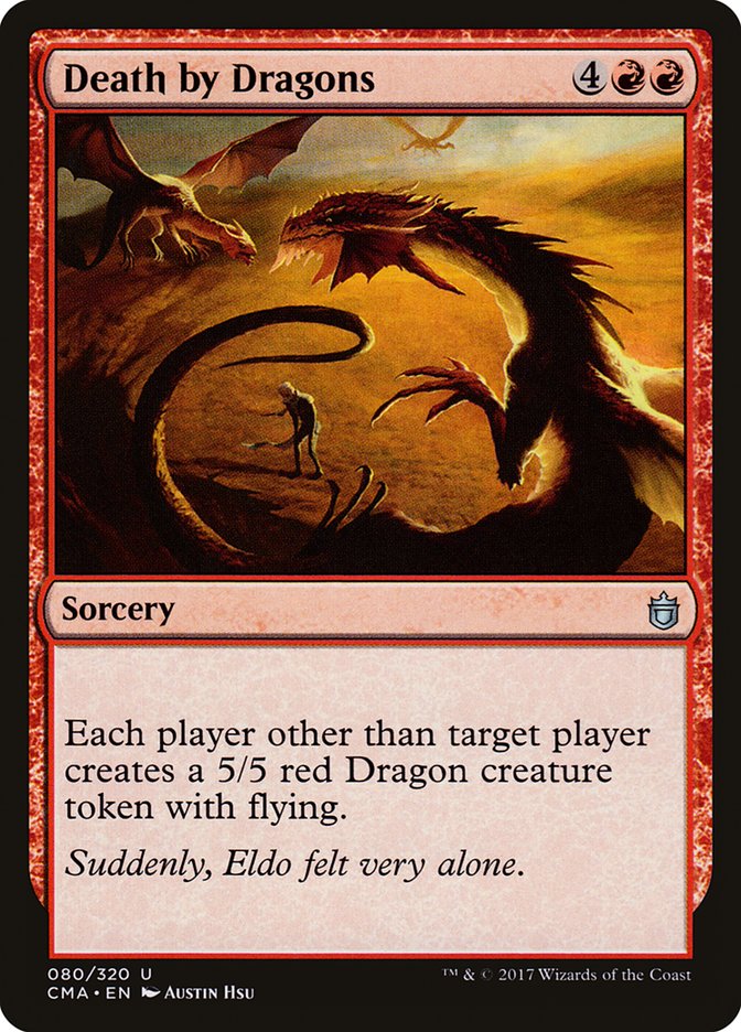 Death by Dragons [Commander Anthology] | Boutique FDB TCG
