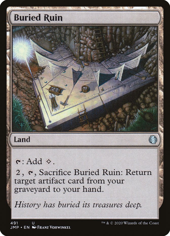 Buried Ruin [Jumpstart] | Boutique FDB TCG