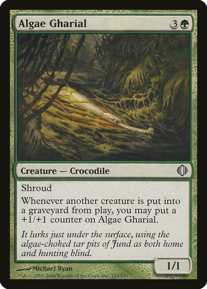 Algae Gharial [Shards of Alara] | Boutique FDB TCG