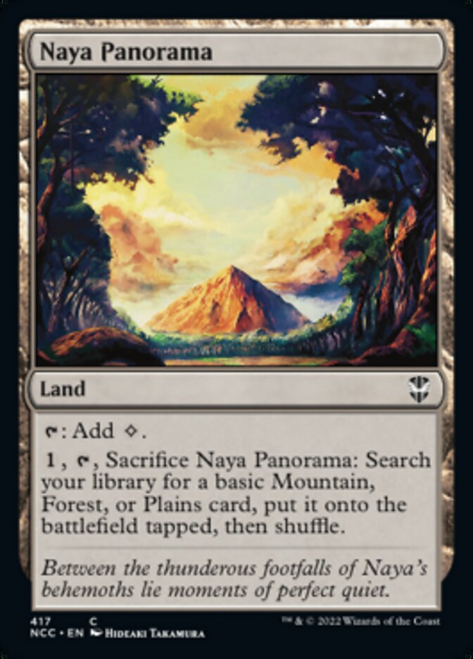 Naya Panorama [Streets of New Capenna Commander] | Boutique FDB TCG