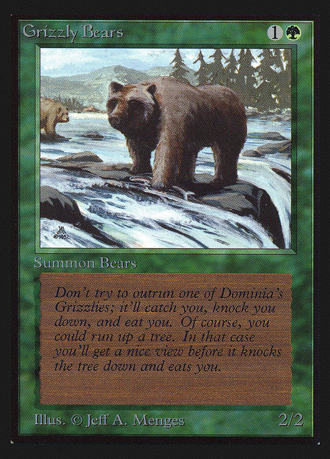 Grizzly Bears [International Collectors' Edition] | Boutique FDB TCG