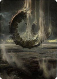 Wasteland Art Card [Zendikar Rising Art Series] | Boutique FDB TCG