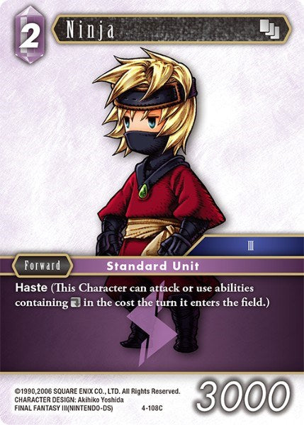 Ninja [Opus IV] | Boutique FDB TCG