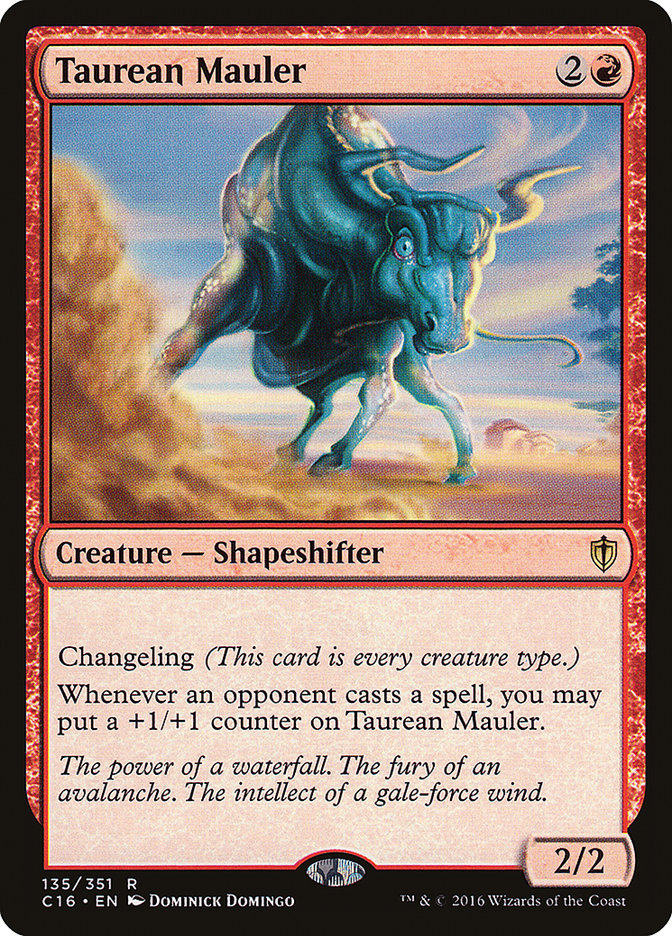 Taurean Mauler [Commander 2016] | Boutique FDB TCG