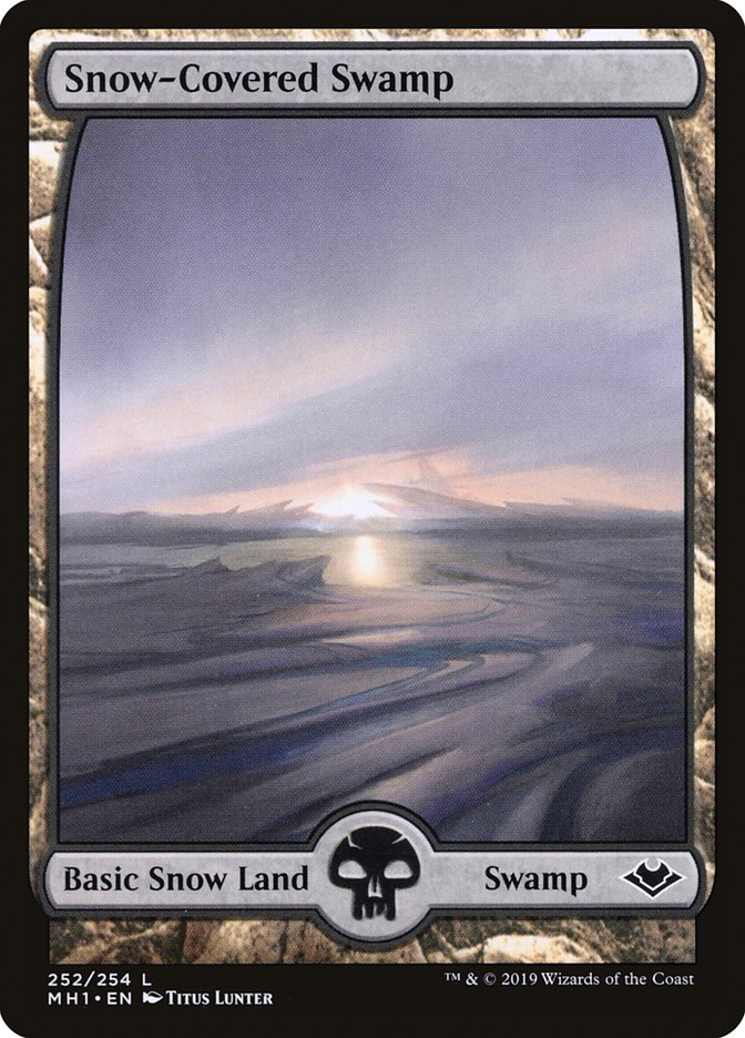 Snow-Covered Swamp [Modern Horizons] | Boutique FDB TCG