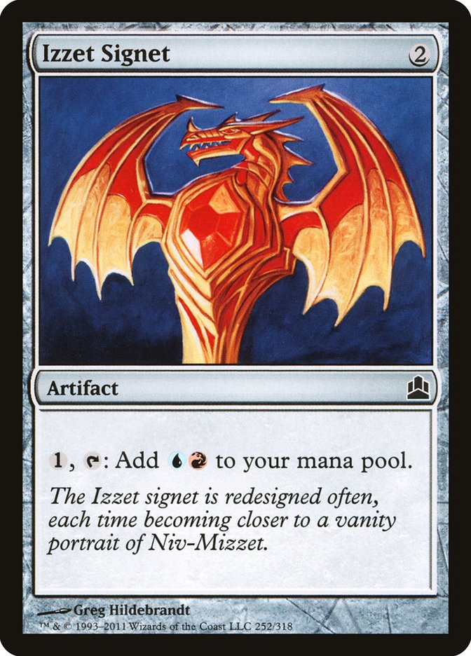 Izzet Signet [Commander 2011] | Boutique FDB TCG