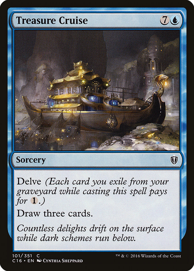 Treasure Cruise [Commander 2016] | Boutique FDB TCG