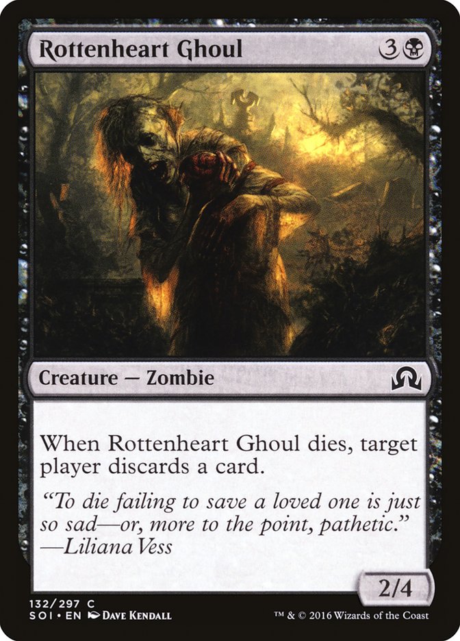 Rottenheart Ghoul [Shadows over Innistrad] | Boutique FDB TCG