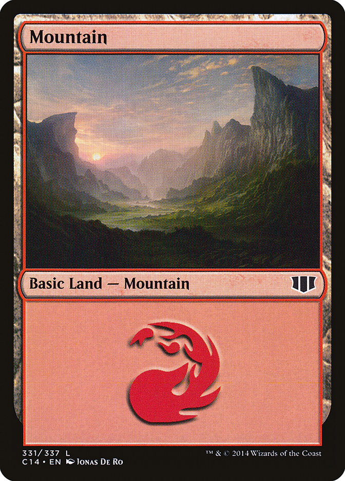 Mountain (331) [Commander 2014] | Boutique FDB TCG