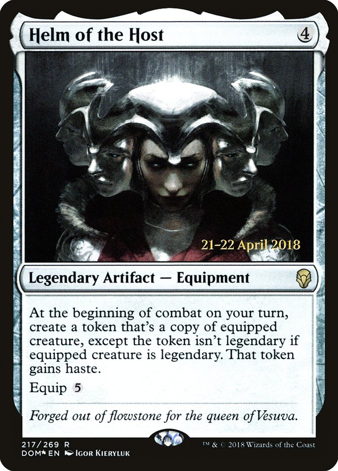 Helm of the Host [Dominaria Prerelease Promos] | Boutique FDB TCG