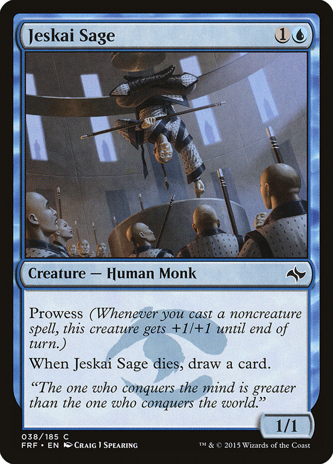 Jeskai Sage [Fate Reforged] | Boutique FDB TCG