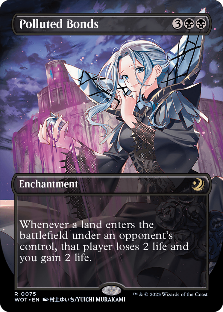Polluted Bonds (Anime Borderless) [Wilds of Eldraine: Enchanting Tales] | Boutique FDB TCG