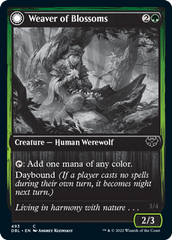 Weaver of Blossoms // Blossom-Clad Werewolf [Innistrad: Double Feature] | Boutique FDB TCG