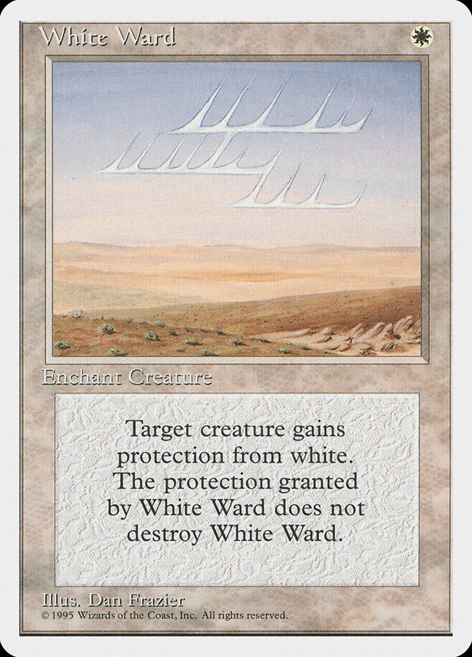 White Ward [Fourth Edition] | Boutique FDB TCG
