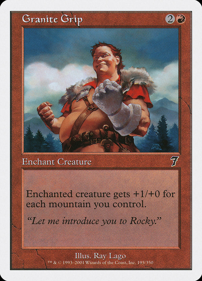 Granite Grip [Seventh Edition] | Boutique FDB TCG