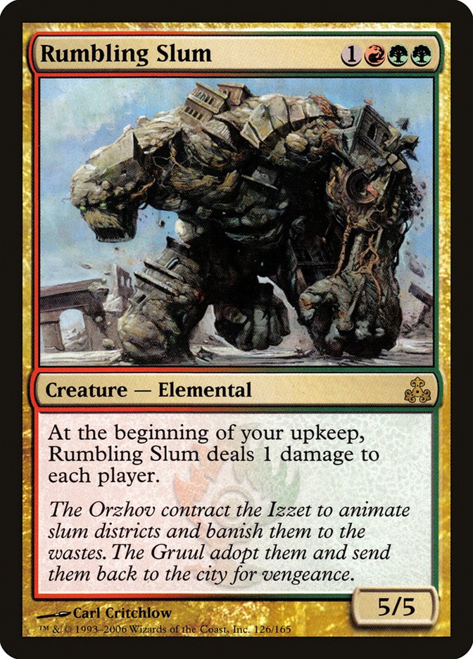 Rumbling Slum [Guildpact] | Boutique FDB TCG