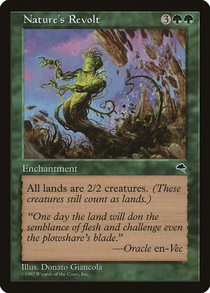 Nature's Revolt [Tempest] | Boutique FDB TCG