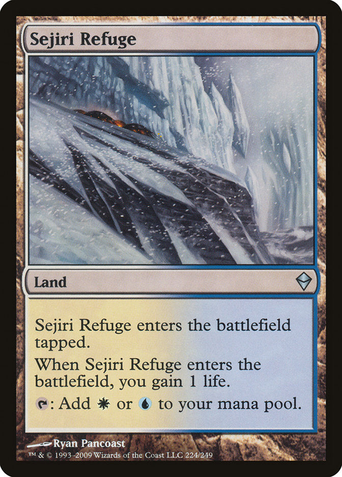 Sejiri Refuge [Zendikar] | Boutique FDB TCG