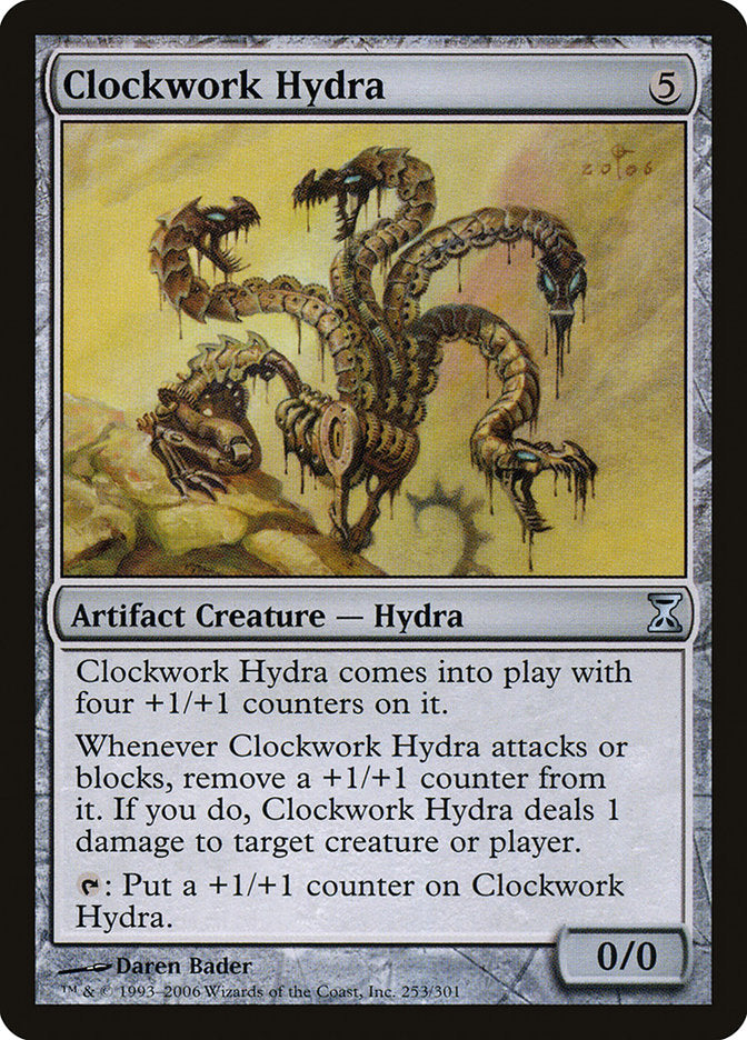 Clockwork Hydra [Time Spiral] | Boutique FDB TCG