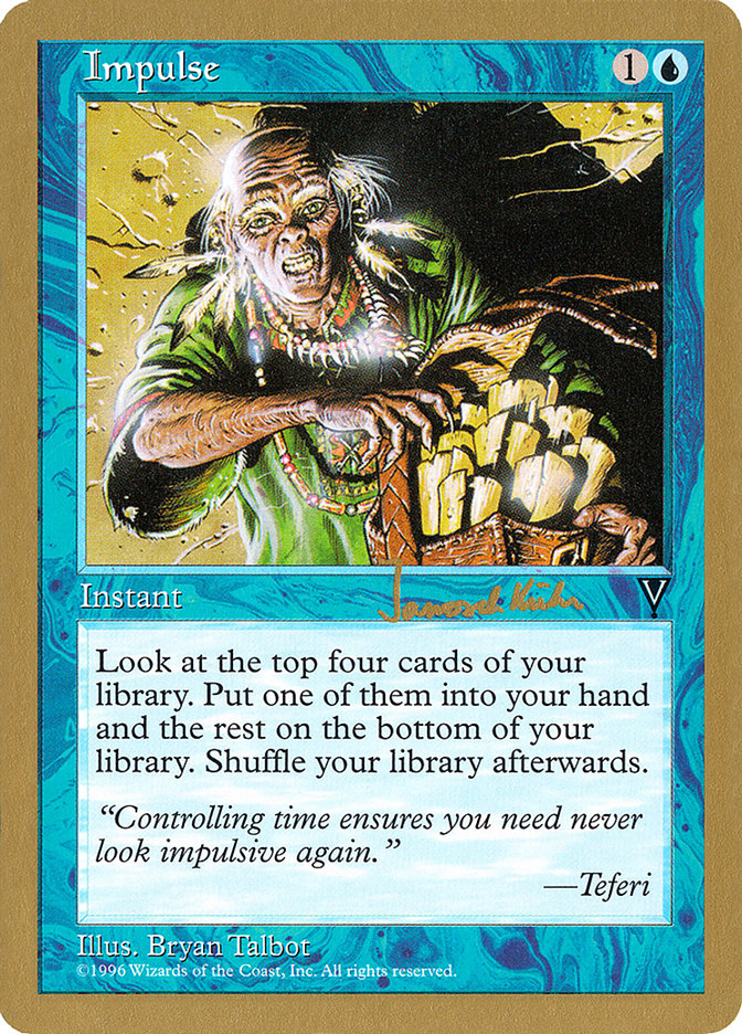 Impulse (Janosch Kuhn) [World Championship Decks 1997] | Boutique FDB TCG