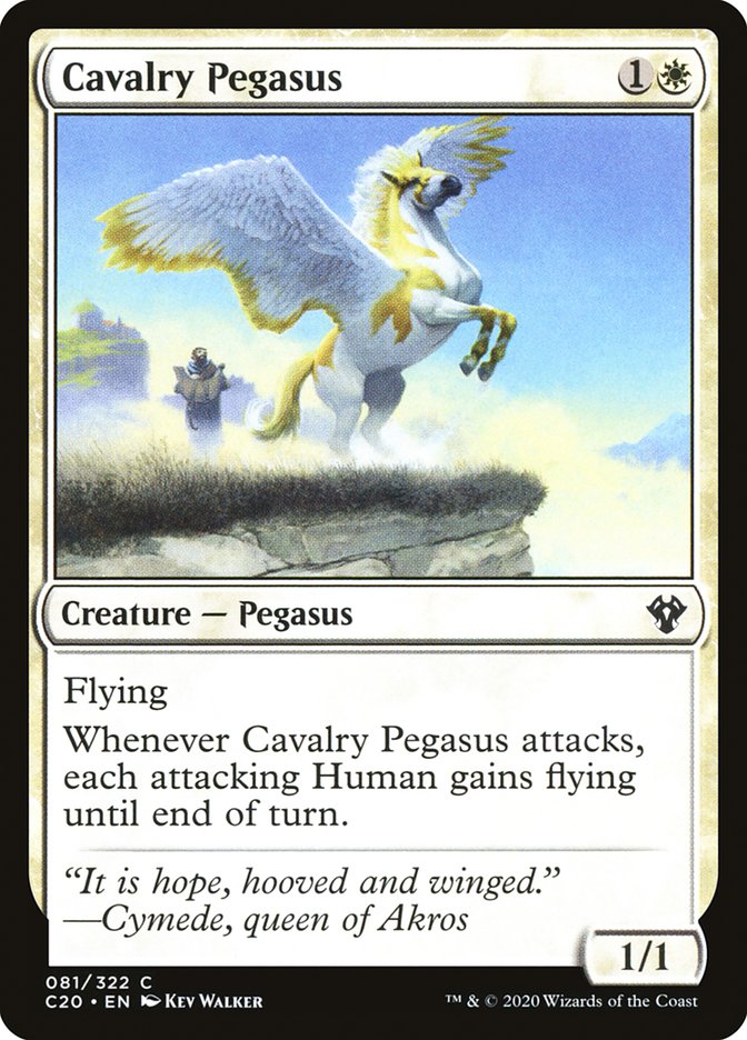 Cavalry Pegasus [Commander 2020] | Boutique FDB TCG
