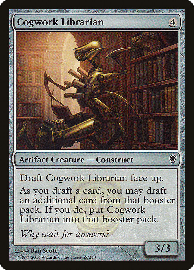 Cogwork Librarian [Conspiracy] | Boutique FDB TCG